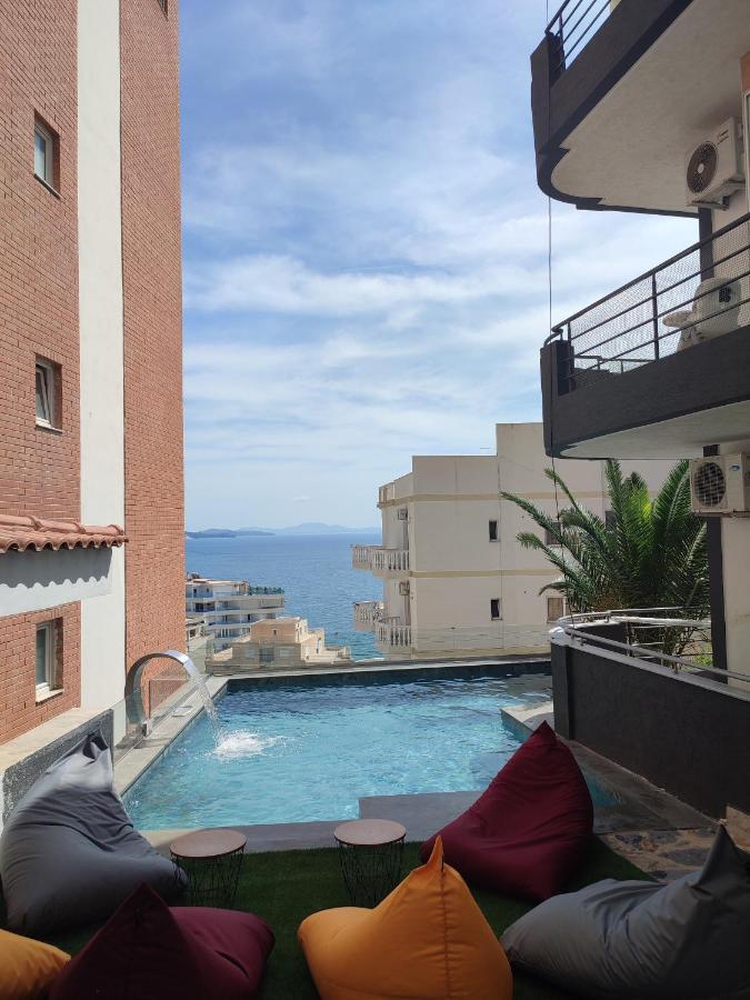 Paradiso Apartments Sarandë Exterior foto
